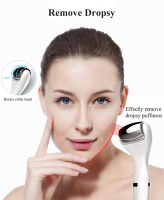 Beauty Facial Care Massager With Stainless Steel Roller