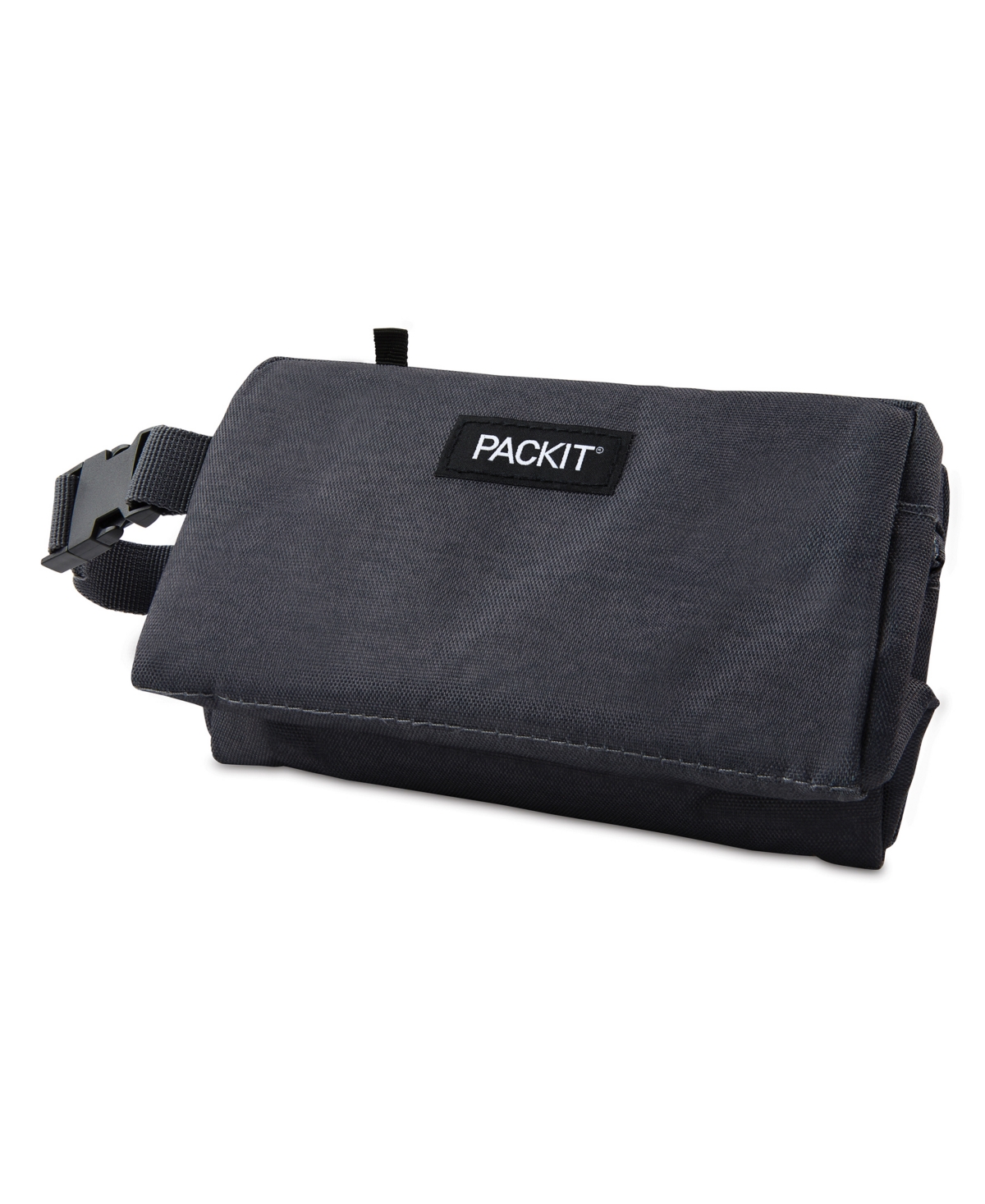 Pack It Freezable Snack Box In City Charcoal