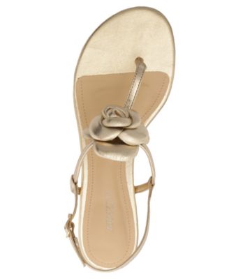 Women's Ivory Flat Sandals