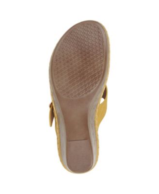 Women's Narbonne Flower Wedge Sandals