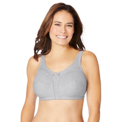 Women's Cotton Back-Close Wireless Bra