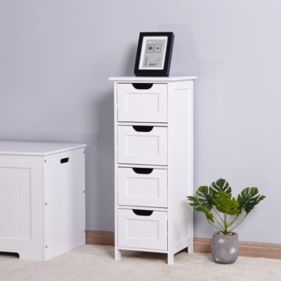 Bathroom Storage Cabinet, Freestanding Cabinet With Drawers