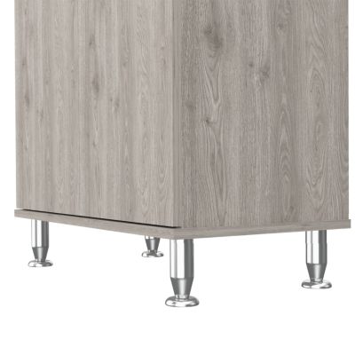 Streamdale Santa Maria 1-Drawer Pantry, Light Grey