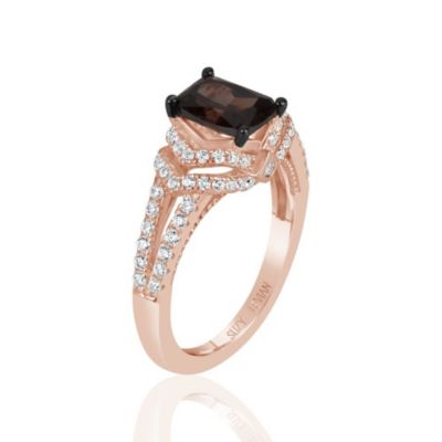 Sterling Silver Cubic Zirconia Ring