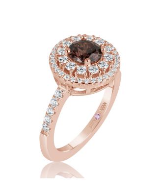 Suzy Levian Sterling Silver Cubic Zirconia Ring