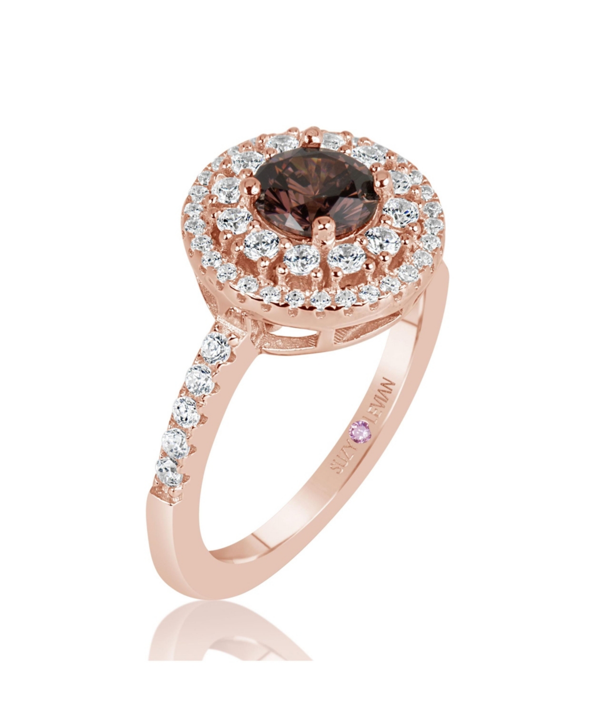 Suzy Levian New York Suzy Levian Sterling Silver Cubic Zirconia Ring