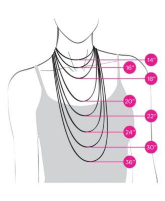 Minimalist Simple Wrap CZ By The Yard Tin Cup Chain Necklace 14K Gold Plated .925 Sterling Silver 36 Inch