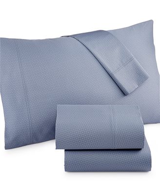CLOSEOUT! Charter Club Damask Diamond Printed 9 Thread Count ...