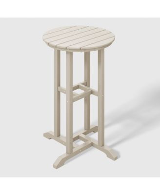 Outdoor Patio Counter Height Bar Stools Bistro Bar Table 4-Piece Set