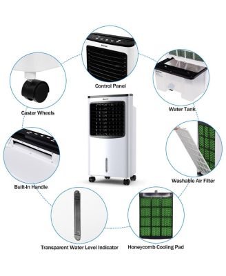 Portable Cooler Fan Filter Humidify Anion