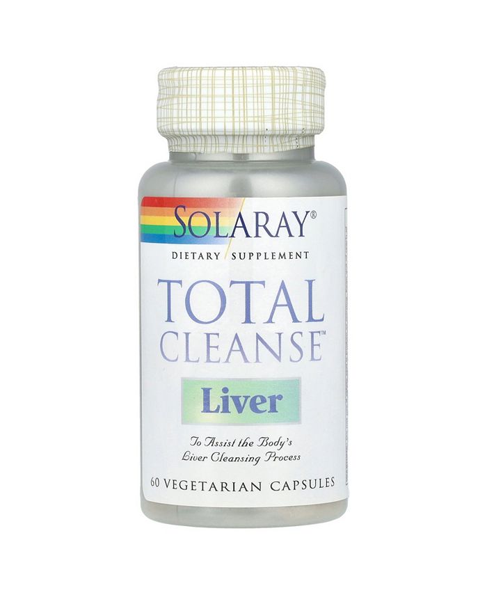 Solaray Total Cleanse Liver - 60 Vegetarian Capsules - Macy's