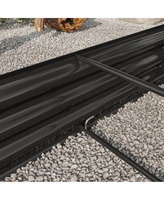 Streamdale Large Metal Oval Raised Garden Bed