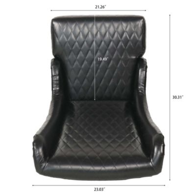 23" Wide Wing Back Chair, Side Chair For Living Room