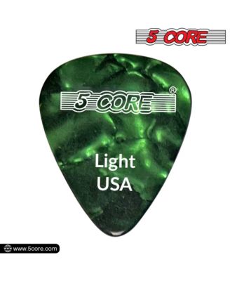 Guitar Picks 12 Piece Celluloid Light Gauge 0.46mm Pick for Acoustic Electric Bass Guitar Natural Feel Warm Tone Puas Para Guitarra