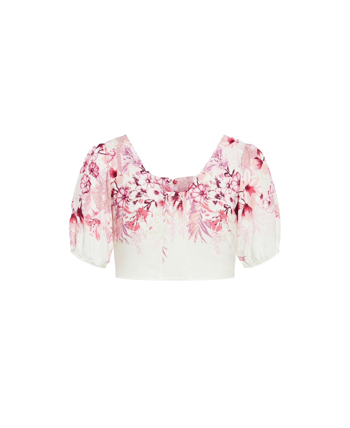 City Chic Women's Isabella Border Top
