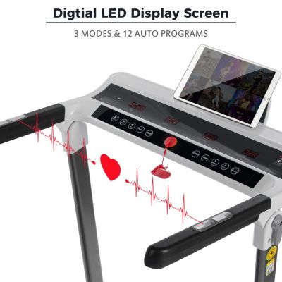 Streamdale Portable Electric Treadmill 3.5HP 14Km/H Foldable Gym-Home Fitness