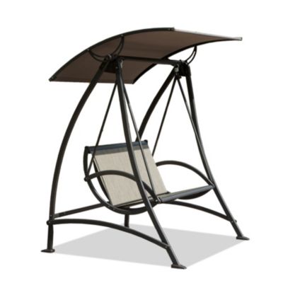 Streamdale Adjustable Canopy Patio Swing with Steel Frame