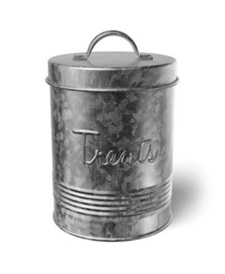 Retro Metal Storage Canister Treats Jar, 72 Ounces