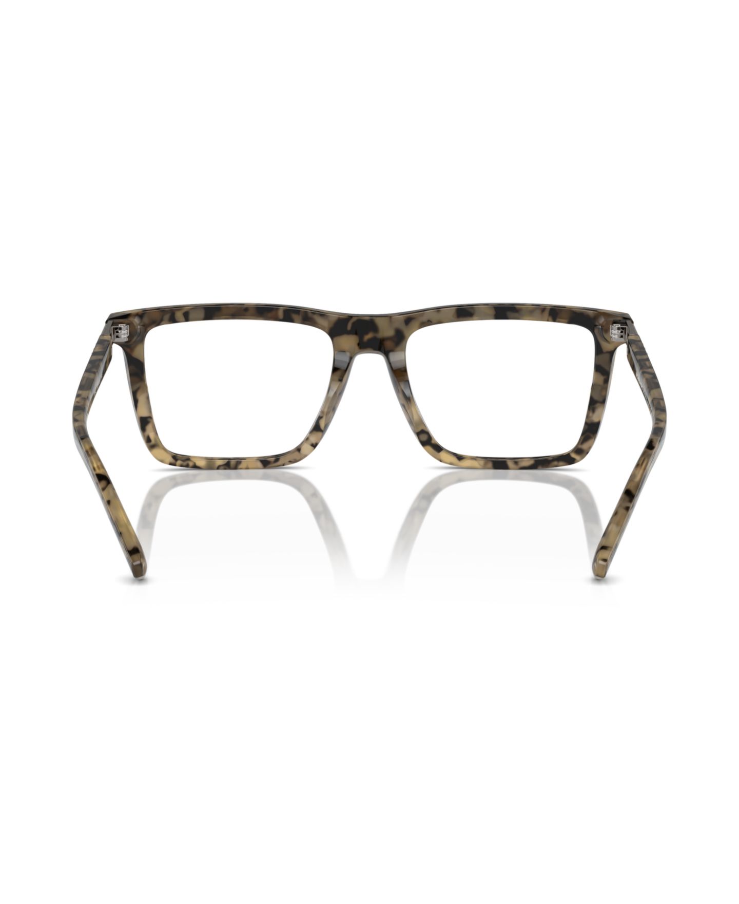 Мужские очки Michael Kors Man Rectangle Plastic MK4124U Sorengo Eyeglasses, цвет: Чёрный градиентный черепаховый — фото 2