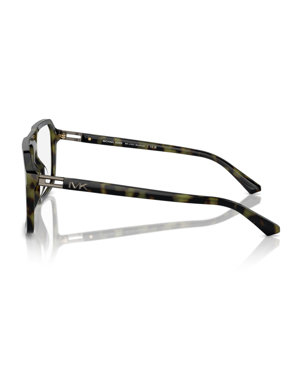 Shop Michael Kors Men's Eyeglasses, Mk4123u In Black