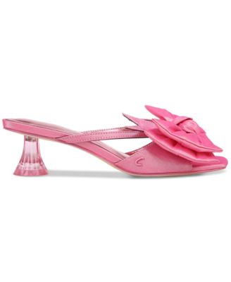  Women's Natalina Bow Kitten-Heel Dress Sandals