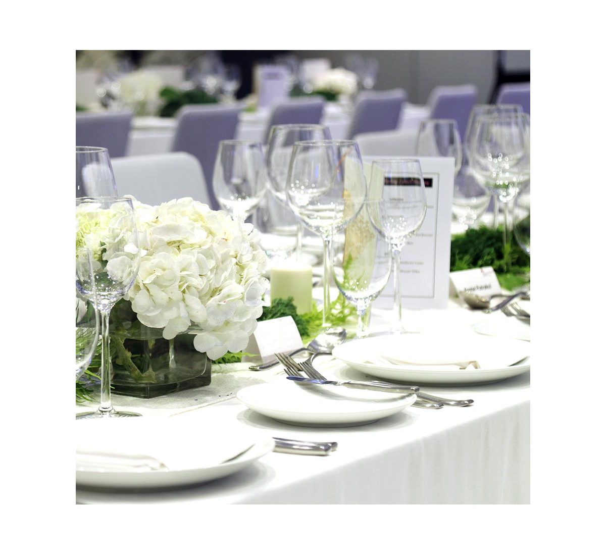 Arkwright Home Arkwright Mariposa Polyester Tablecloths (6 Pack), 52x114, Reusable, Durable, Perfect for Parties or Outdoor Events