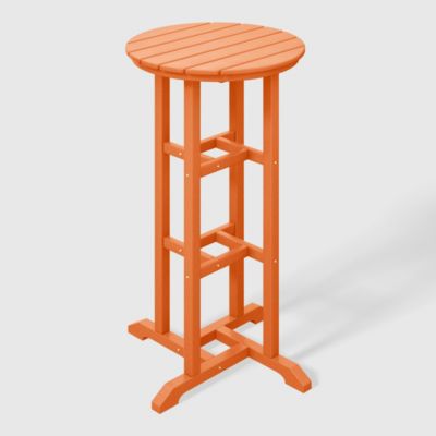 Outdoor Patio Bar Height Table and Bar Stool 4-Piece Dining Set