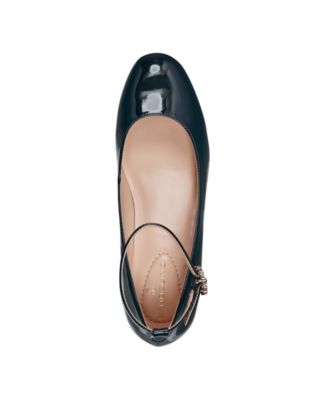 Women's Lexy Ankle Strap Low Block Heel Pumps