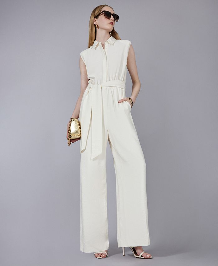 Cool Review About Bcbg White Jumpsuit