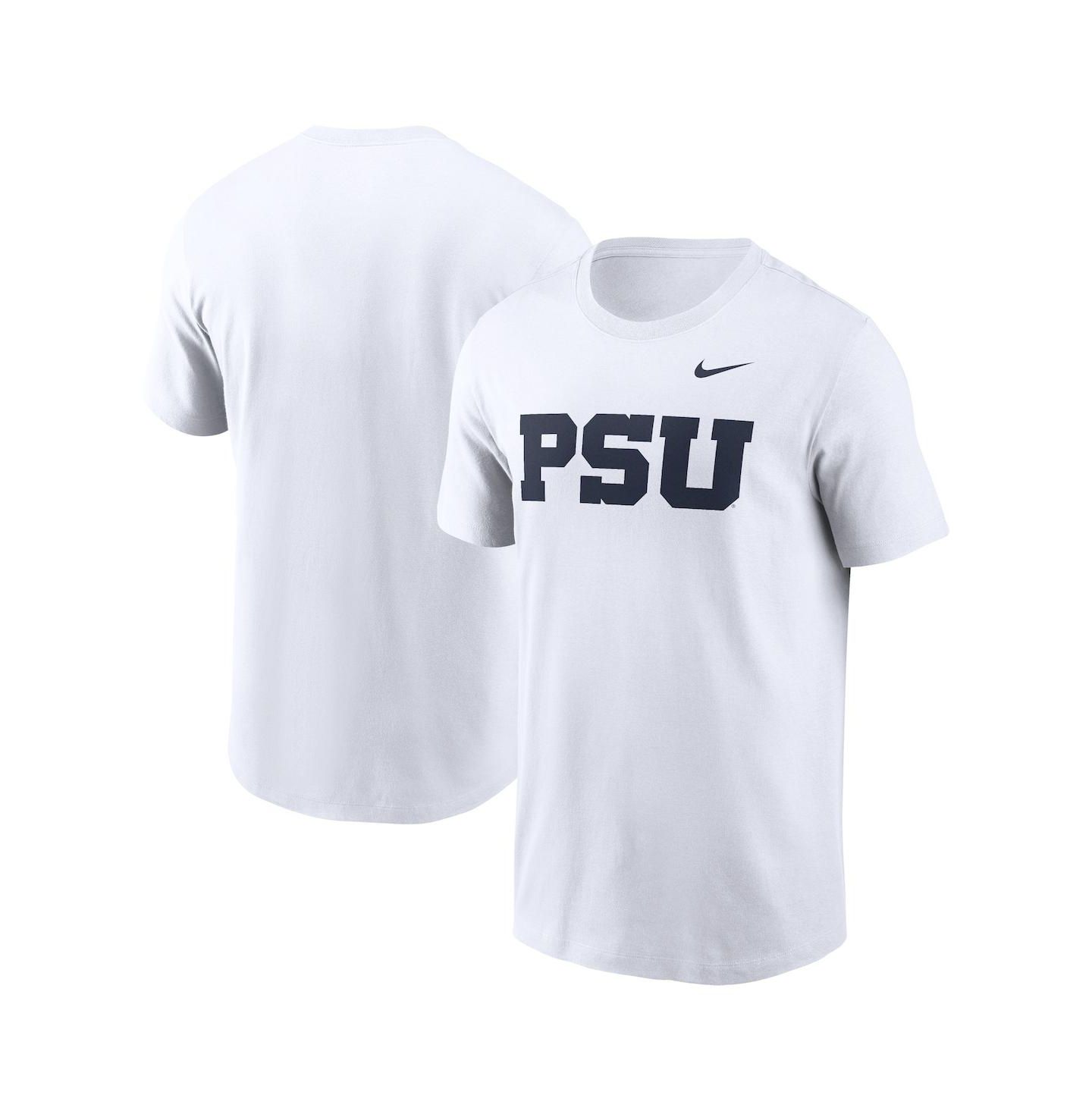 Мужская футболка Fanatics Nike White Penn State Nittany Lions Primetime Evergreen Alternate Logo — фото 1