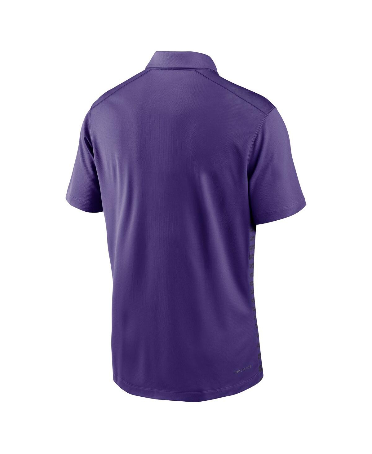 Nike Men'sLsu Tigers 2024 Early Season Coaches Sideline Performance Polo - Purple