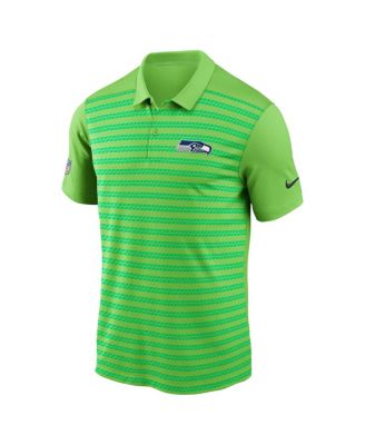 Men's Neon Seattle Seahawks 2024 Sideline Victory Performance Polo