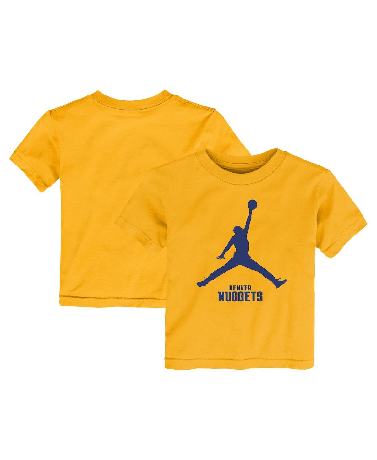 Jordan Toddler Gold Denver Nuggets Essential Jumpman T-shirt