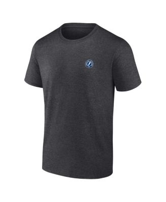 Men's Heather Charcoal Tampa Bay Lightning Backbone T-Shirt