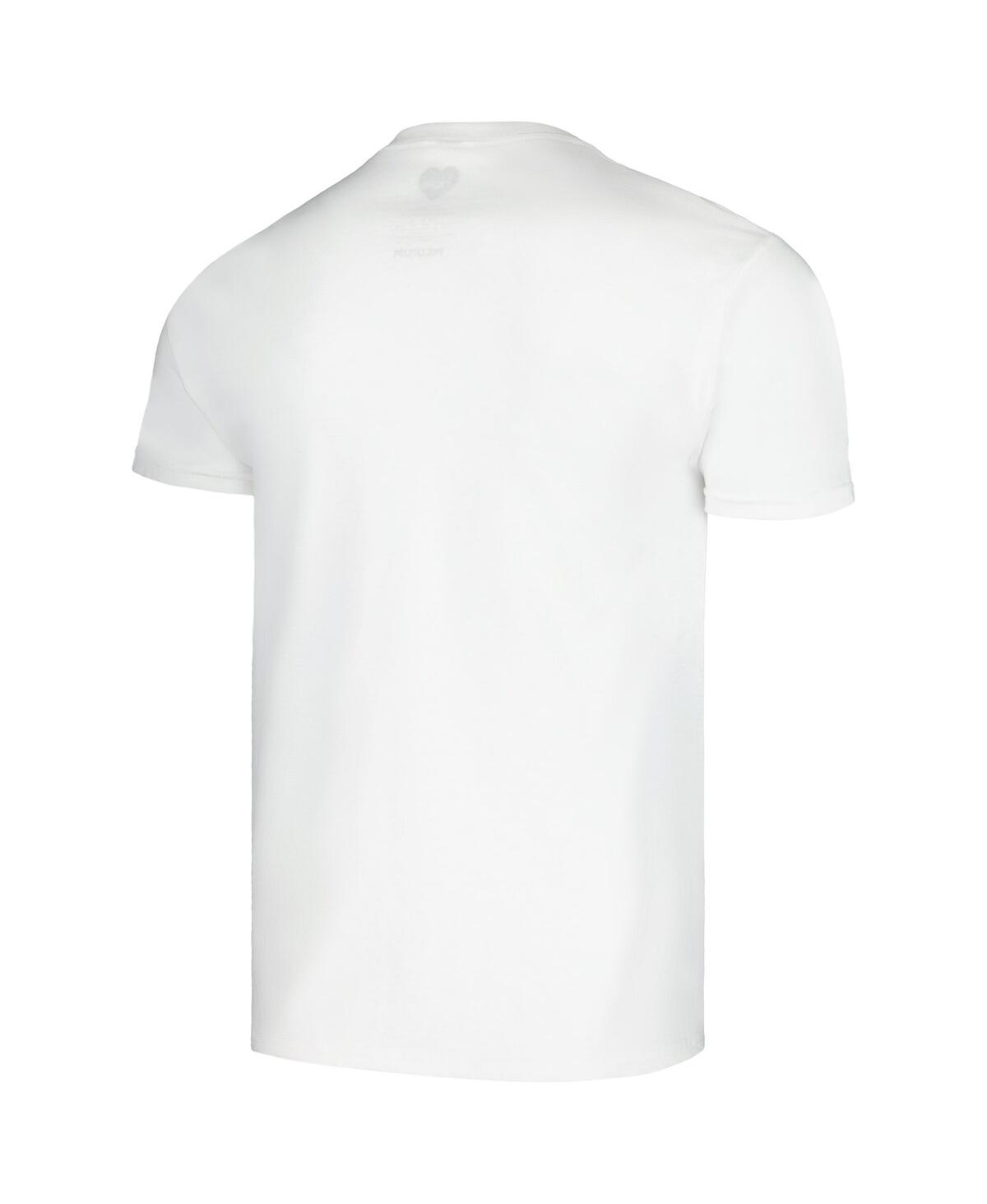 Manhead Merch Men's White Hole Pretty On The Inside Graphic T-shirt In White