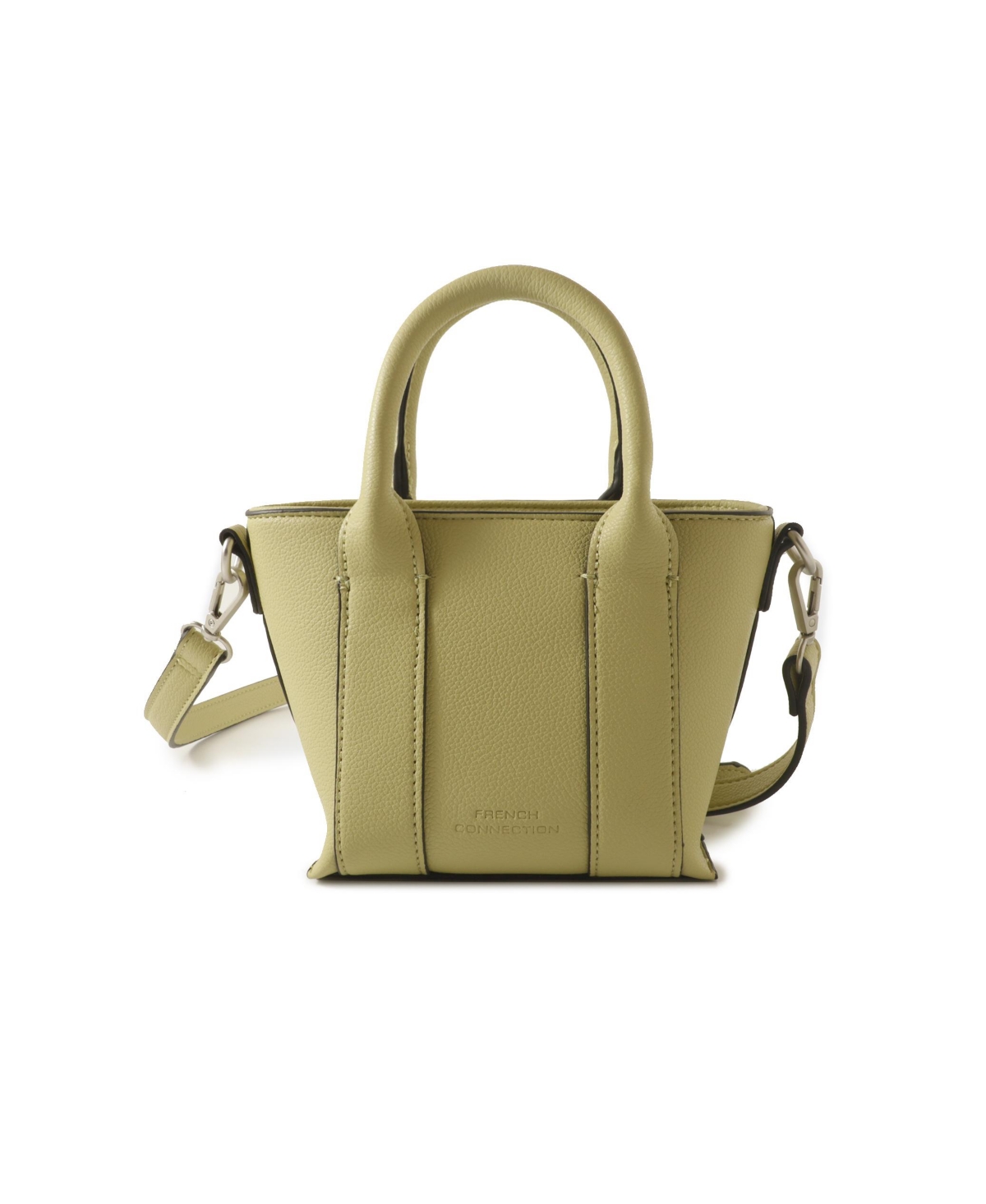 French Connection Charity Pebble Crossbody Mini Tote - Wasabi | Smart Closet