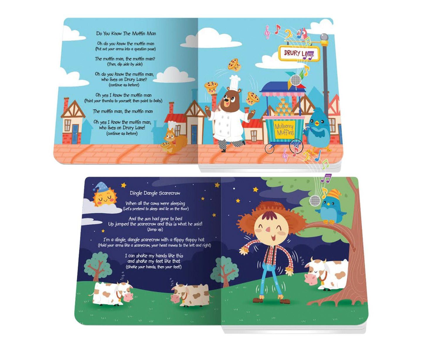 Детские игрушки Ditty Bird Children's Songs and Action Songs Books — фото 5