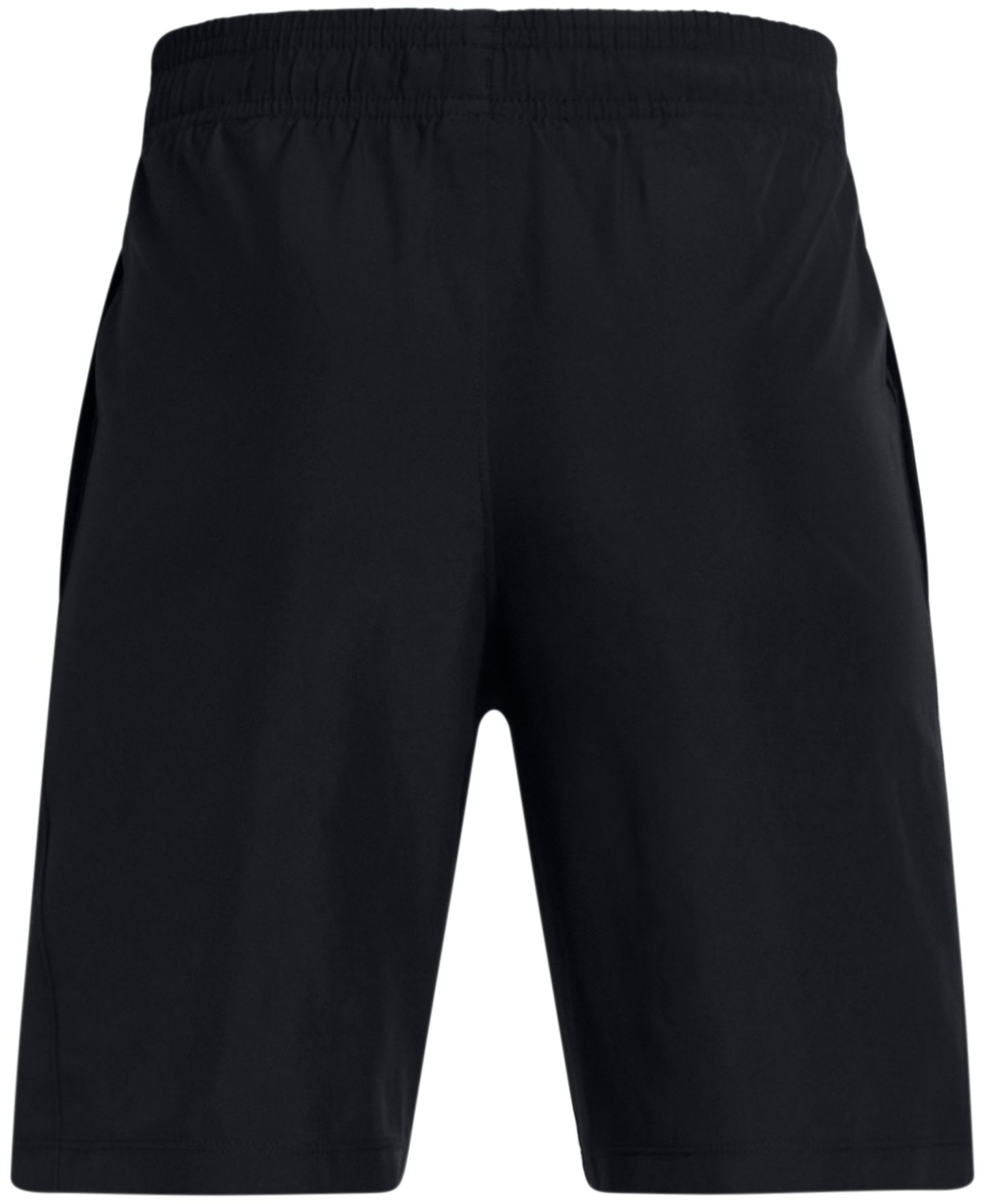 Мальчиковые шорты Under Armour Woven на кулиске, цвет: Чёрный — фото 2