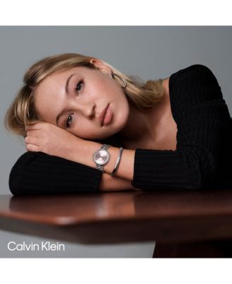 Women's Gleam Silver-Tone Stainless Steel Bracelet Watch 32mm