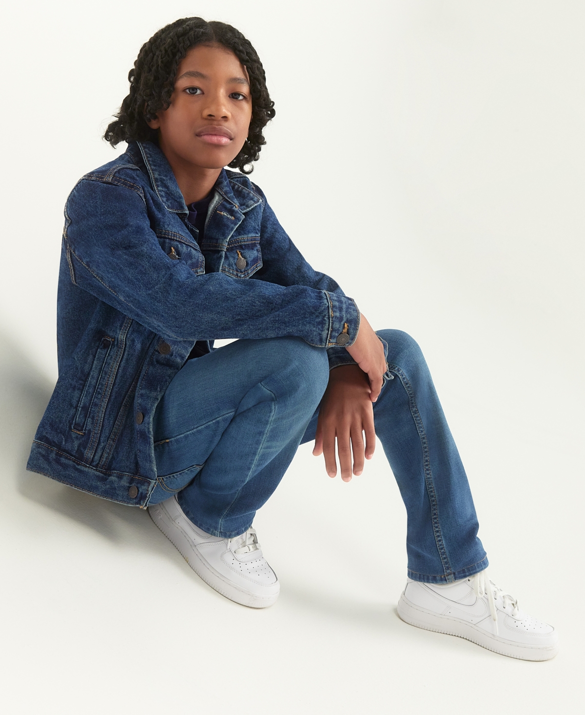 Levi's Big Boys Long Sleeve Trucker Jacket