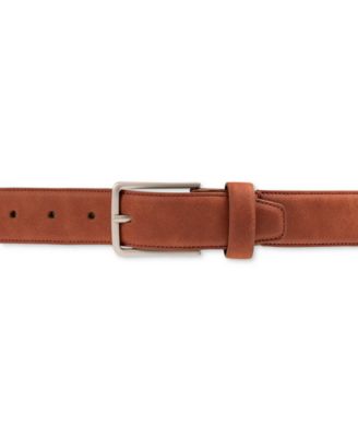 Men's Faux Suede Belt, Created for Macy's