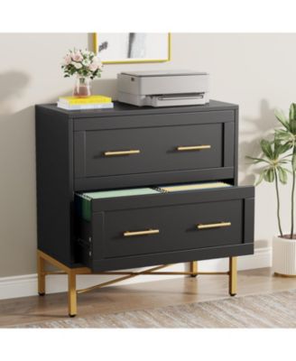 Set of 2 Narrow End Table, Farmhouse Sofa Side Table with 2-Tier Storage Shelf and Heavy Duty Base for Living Room