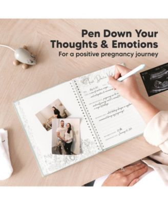 Pregnancy Journal, Pregnancy Announcements, 80 Pages Hard Cover Pregnancy Book For Mom To Be Gift
