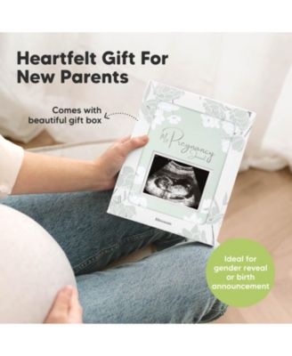 Pregnancy Journal, Pregnancy Announcements, 80 Pages Hard Cover Pregnancy Book For Mom To Be Gift