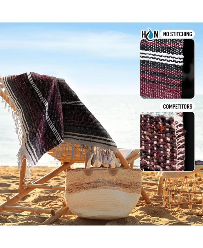 Zulay Kitchen Authentic Extra Large Mexican Blanket Macy's