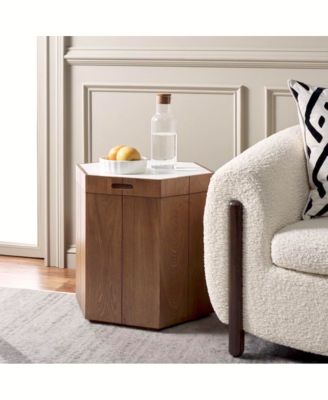 Rafaela Hexagon Accent Table