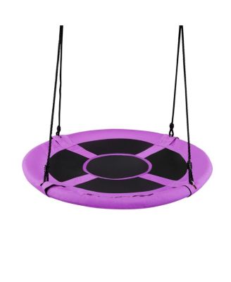 40 Inch Flying Saucer Tree Swing Indoor Outdoor Play Set