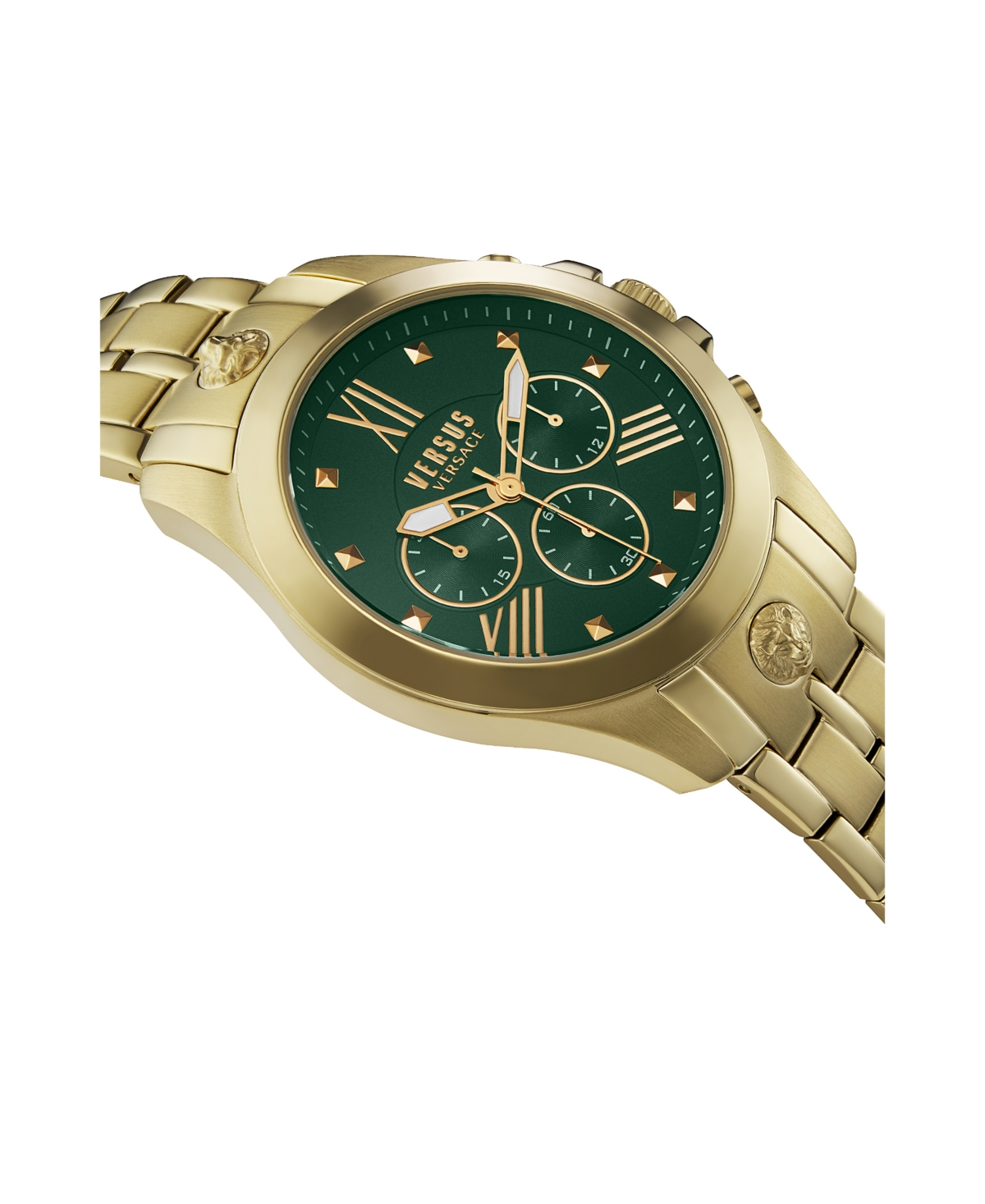 Versus Versace Men's Chrono Lion Ip YellowStainless Steel Watch 44MM - Gold
