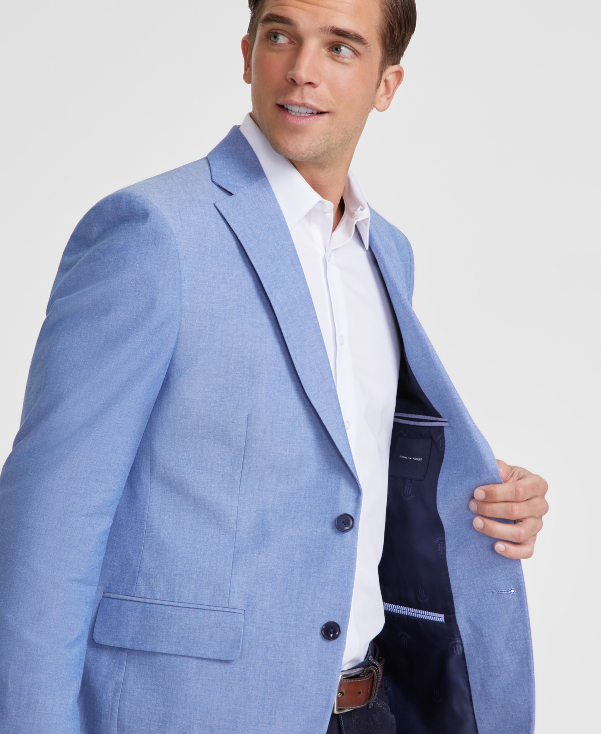 Tommy Hilfiger Men's Modern-Fit Cotton Sport Coat