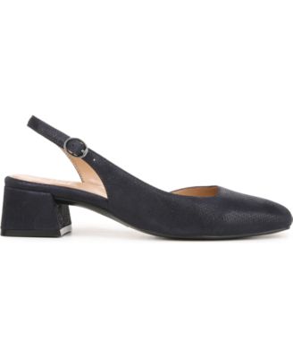 Women's Jayla Mid-Heel Square Toe Slingback Pumps